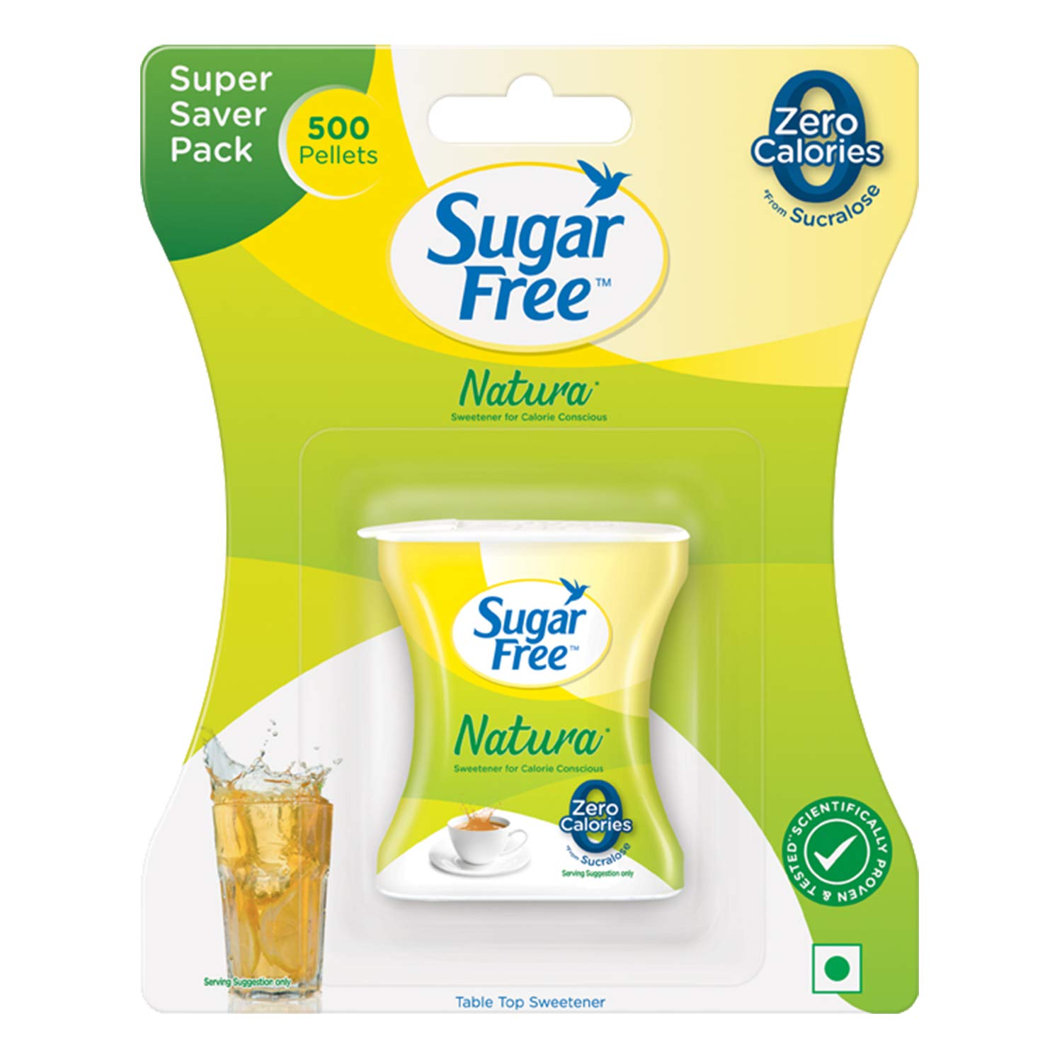 SUGAR FREE NATURA PELLETS - 500 PELLETS